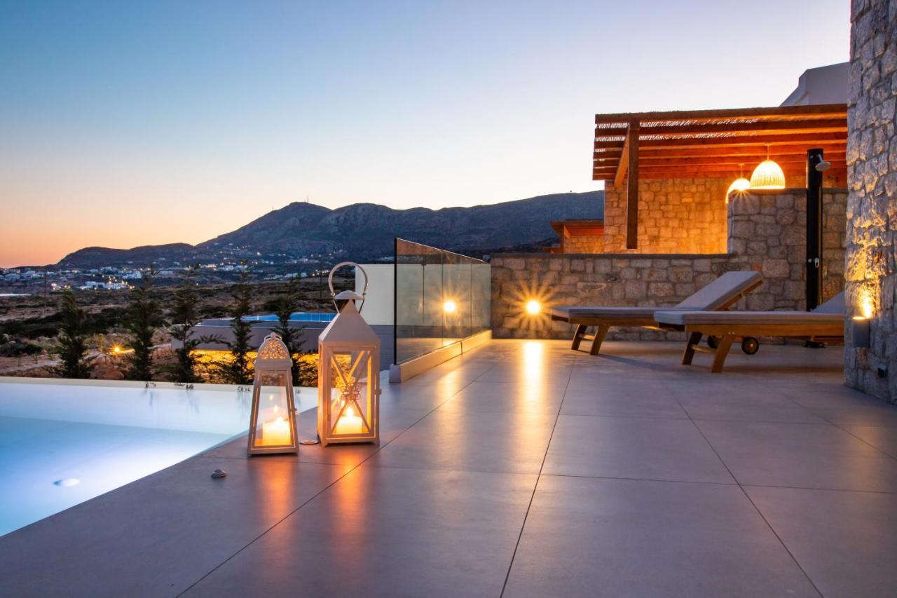 Aros Luxury Villas Lakki  エクステリア 写真