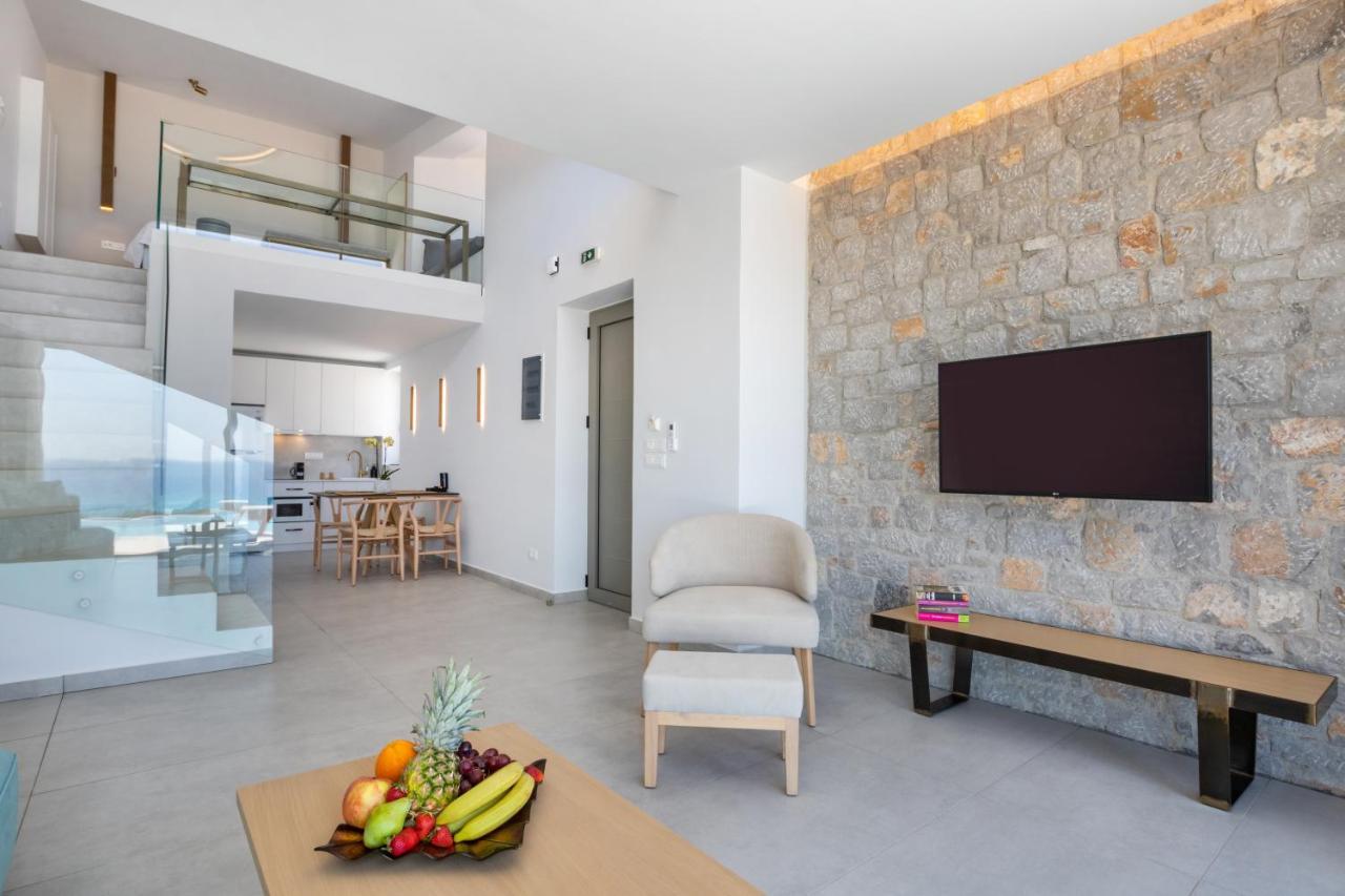 Aros Luxury Villas Lakki  エクステリア 写真